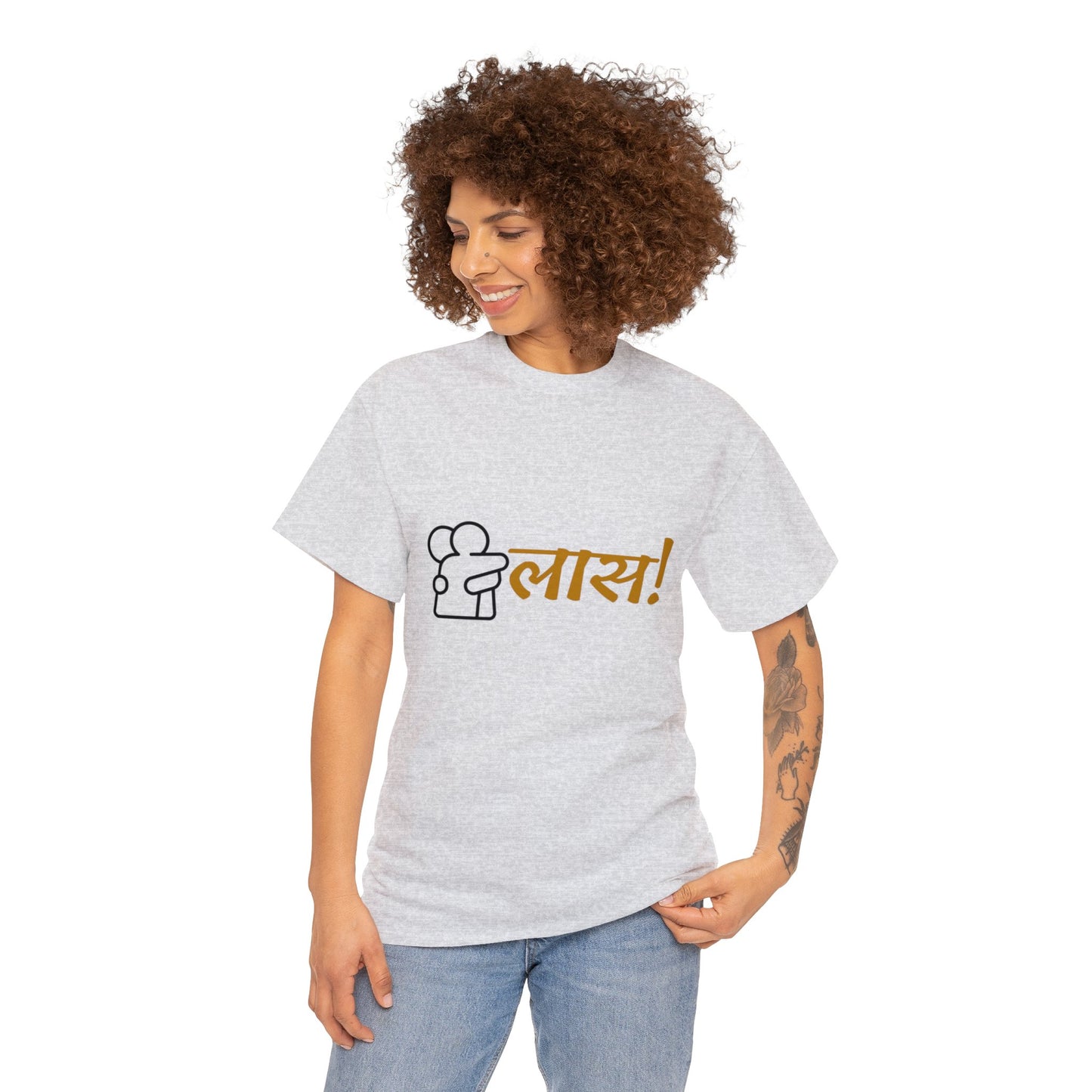 (hug)लास Unisex Heavy Cotton Tee